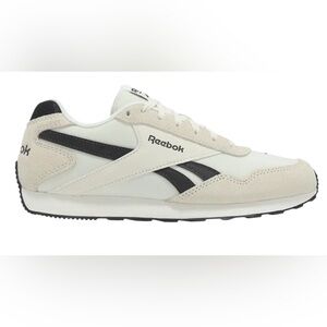 REEBOK Suede & Leather Classic Harman‎ Double Sneakers Cream/Grey/Black Size 8.5